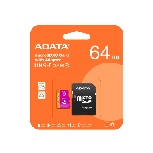 Memoria micro sd adata 64GB