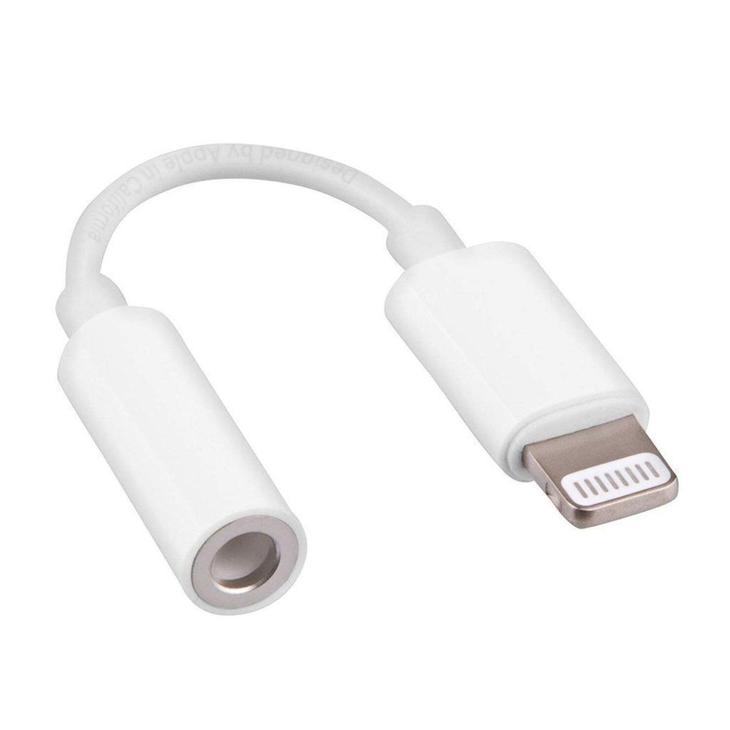 Adaptador Lightning a plug 3.5mm