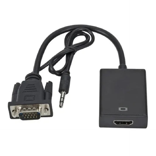 Adaptador audio y video de VGA A HDMI