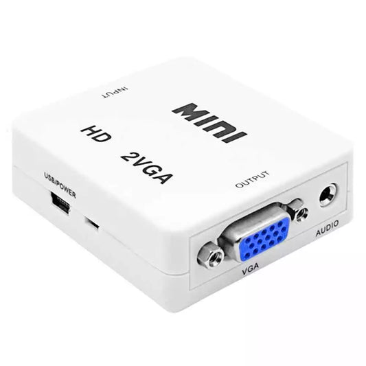 Adaptador audio y video de HDMI A VGA