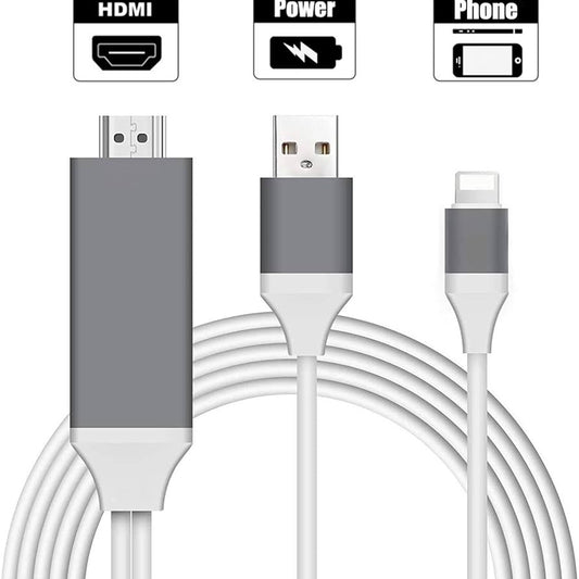 Adaptador audio y video de lightning a HDMI