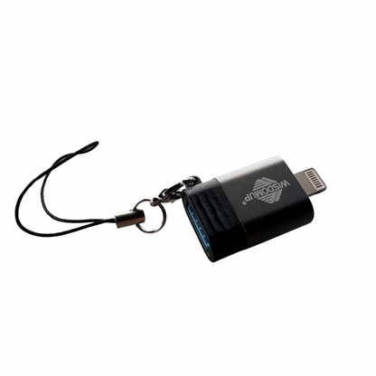 Adaptador OTG lightning a usb